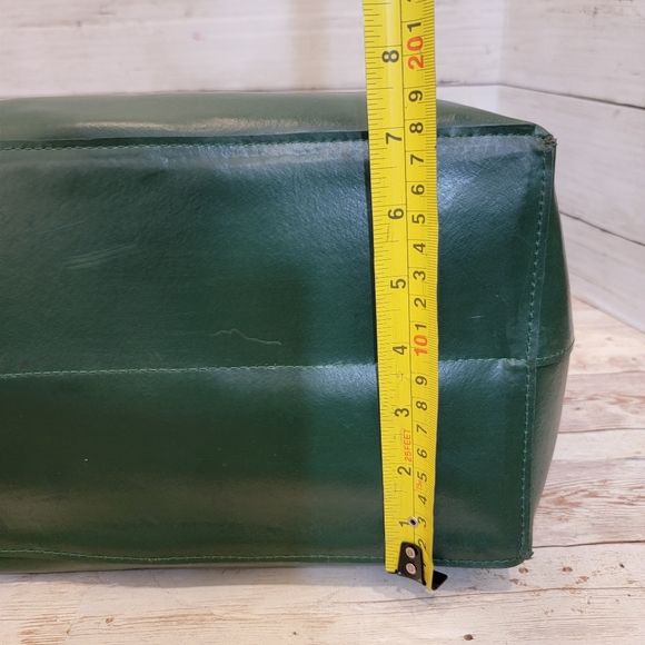 Hunter Bags Hunter Large Rubber Leather Tote Bag In Green Poshmark